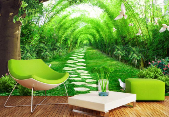 圣菲林地板 3D幻影-曲徑通幽木地板圖片