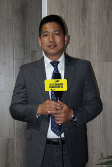 傲勝地板市場(chǎng)營(yíng)銷總監(jiān)夏騫